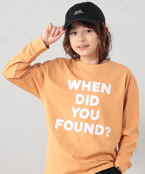 FOUND GOOD（ファウンドグッド）の「K/ロゴキャップ（キャップ・キッズ・ピンク系5/ブルー系5/ベージュ/ブラック・54cm/56cm）」の6枚目の写真