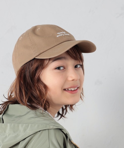 FOUND GOOD（ファウンドグッド）の「K/ロゴキャップ（キャップ・キッズ・ピンク系5/ブルー系5/ベージュ/ブラック・54cm/56cm）」の8枚目の写真