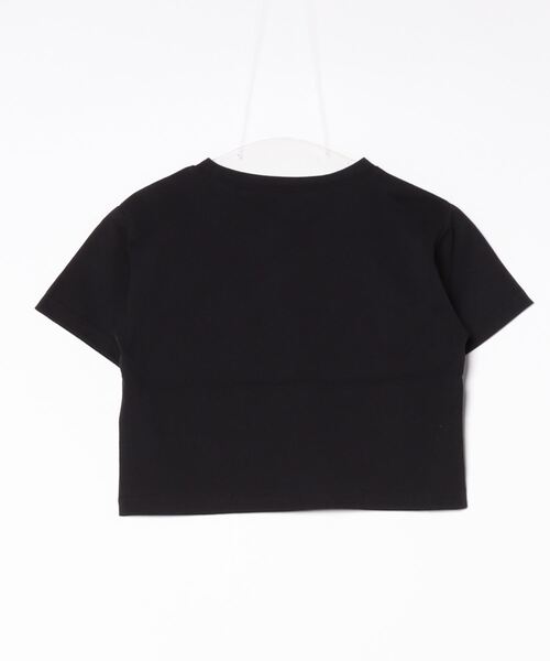 Per sist ence（パーシエンス）の「ショート丈ハート刺繍Ｔシャツ（Tシャツ/カットソー・レディース・オフホワイト/ブラック・FREE）」の3枚目の写真
