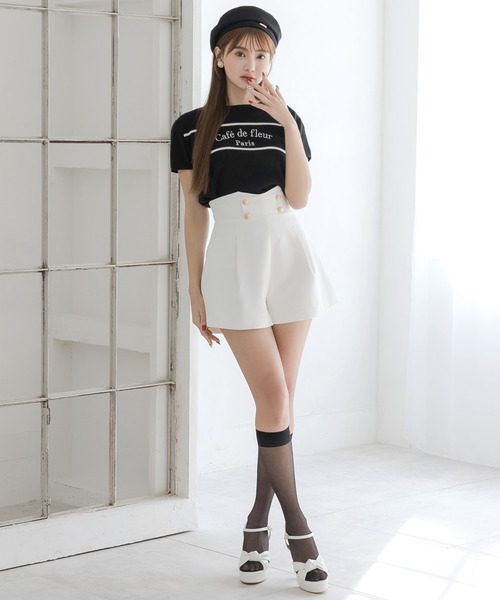 Julia Boutique(ジュリアブティック)の「スプリングベレー帽/24107(ハンチング/ベレー帽・レディース・ブラック/ホワイト・ONE)」の13枚目の写真