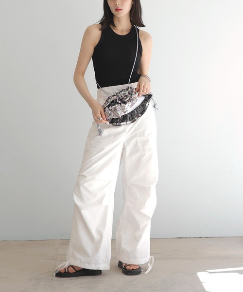 LIAN(リアン)の「【Casselini】フリルスパンコールショルダーバッグ(ショルダーバッグ・レディース・その他/ブラック・FREE)」の17枚目の写真