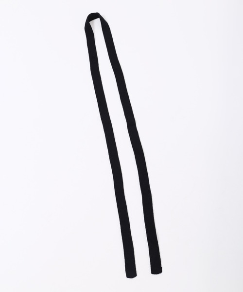 WC（ダブル シー）の「マルチウェイロングタイ（バンダナ/スカーフ・レディース・ブラック/ホワイト/ピンク・FREE）」の10枚目の写真