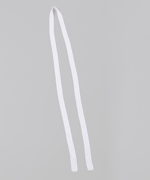 WC（ダブル シー）の「マルチウェイロングタイ（バンダナ/スカーフ・レディース・ブラック/ホワイト/ピンク・FREE）」の9枚目の写真