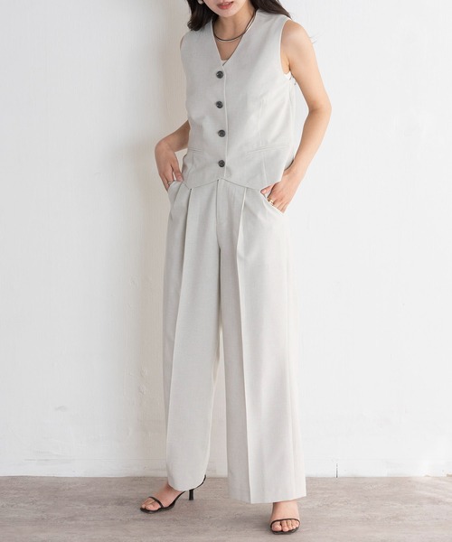 【セール】ライトウェザーワイドパンツ（その他パンツ）｜EUCLAID（エウクレイド）