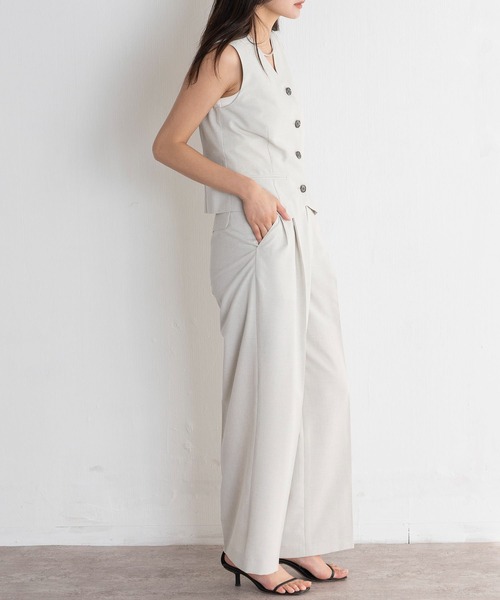 【セール】ライトウェザーワイドパンツ（その他パンツ）｜EUCLAID（エウクレイド）