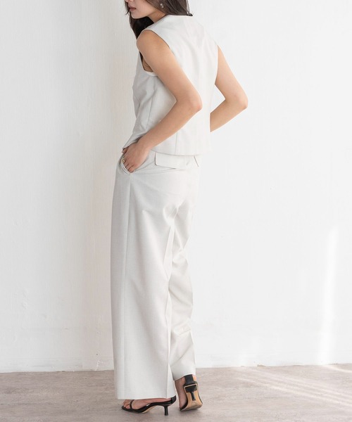 【セール】ライトウェザーワイドパンツ（その他パンツ）｜EUCLAID（エウクレイド）