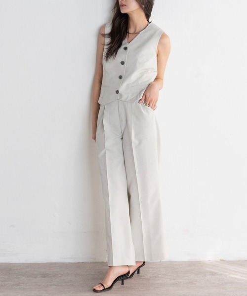 【セール】ライトウェザーワイドパンツ（その他パンツ）｜EUCLAID（エウクレイド）