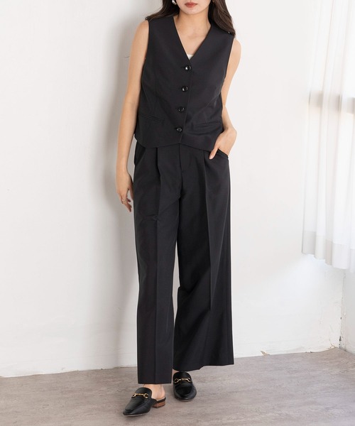 【セール】ライトウェザーワイドパンツ（その他パンツ）｜EUCLAID（エウクレイド）