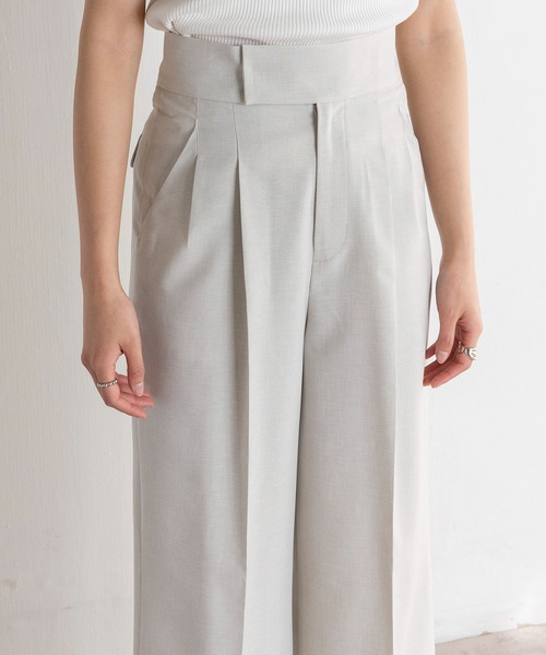 【セール】ライトウェザーワイドパンツ（その他パンツ）｜EUCLAID（エウクレイド）