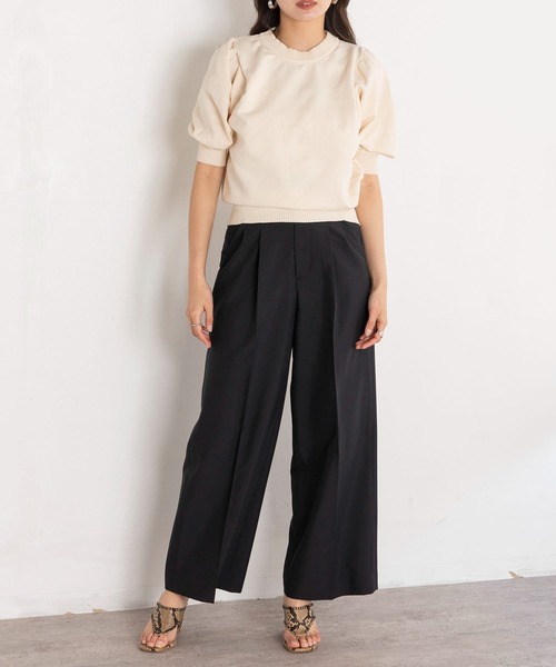 【セール】ライトウェザーワイドパンツ（その他パンツ）｜EUCLAID（エウクレイド）