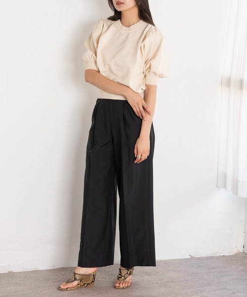 【セール】ライトウェザーワイドパンツ（その他パンツ）｜EUCLAID（エウクレイド）