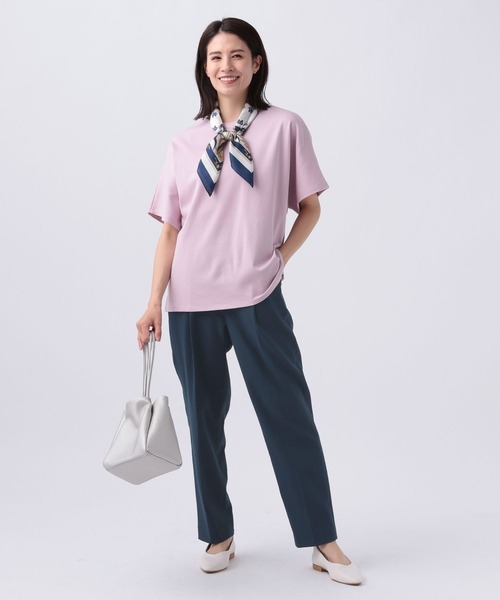 Elura（エルーラ）の「リネン混テーパードパンツ/111832（その他パンツ・レディース・ブラック/ライトグレー/ネイビー・LARGE/SMALL/MEDIUM）」の18枚目の写真