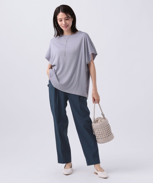 Elura（エルーラ）の「リネン混テーパードパンツ/111832（その他パンツ・レディース・ブラック/ライトグレー/ネイビー・LARGE/SMALL/MEDIUM）」の14枚目の写真