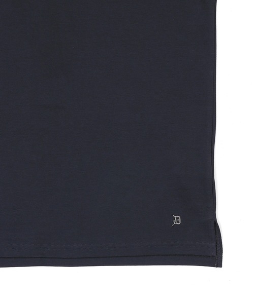 The DUFFER of ST.GEORGE(ザダファーオブセントジョージ)の「COOLFIBER PLATING SMART POLO:速乾・防シワ COOLFIBER 台衿付 ボタンダウン ビジカジ 綺麗目ポロシャツ(ポロシャツ・メンズ・ブラック/ホワイト/ネイビー・SMALL/MEDIUM/LARGE/X-LARGE)」の18枚目の写真