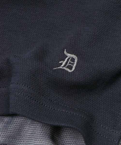 The DUFFER of ST.GEORGE(ザダファーオブセントジョージ)の「COOLFIBER PLATING SMART POLO:速乾・防シワ COOLFIBER 台衿付 ボタンダウン ビジカジ 綺麗目ポロシャツ(ポロシャツ・メンズ・ブラック/ホワイト/ネイビー・SMALL/MEDIUM/LARGE/X-LARGE)」の19枚目の写真