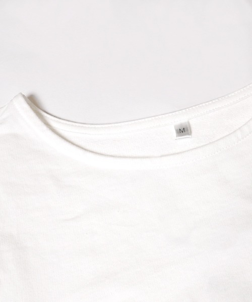 coca（coca）（コカ）の「ボリューム袖コットンカットソー（Tシャツ/カットソー・レディース・その他/ホワイト/チャコール・M/L）」の17枚目の写真