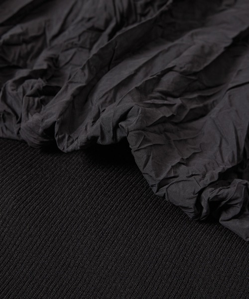 ADAM ET ROPE'（アダムエロペ）の「《セットアイテム》ニットタンクセットクロップドプルオーバー（その他トップス・レディース・ブラック/キナリ・FREE）」の10枚目の写真