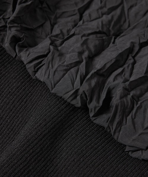 ADAM ET ROPE'（アダムエロペ）の「《セットアイテム》ニットタンクセットクロップドプルオーバー（その他トップス・レディース・ブラック/キナリ・FREE）」の9枚目の写真