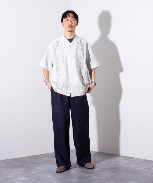 PENDLETON キューバシャツ オープンカラーシャツ 白 綿 麻 リネン 楽天市場】【限定展開】【PENDLETON/ペンドルトン】EMBオープン