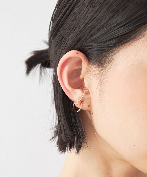 ＜BDM STUDIO＞Wフープ ピアス＜Select by EMMEL REFINES＞（ピアス（両耳用））｜EMMEL REFINES（エメルリファインズ）