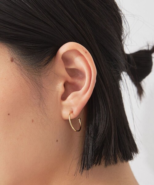 ＜BDM STUDIO＞Wフープ ピアス＜Select by EMMEL REFINES＞（ピアス（両耳用））｜EMMEL REFINES（エメルリファインズ）