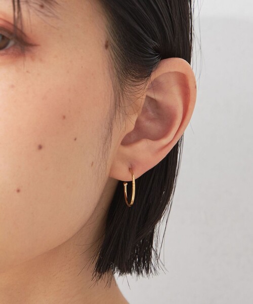 ＜BDM STUDIO＞Wフープ ピアス＜Select by EMMEL REFINES＞（ピアス（両耳用））｜EMMEL REFINES（エメルリファインズ）