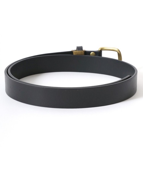 Lee（リー）の「Lee/リー Leather Narrow Belt/30mm 牛革 スクエアバックル レザーベルト/レディース メンズ（ベルト・メンズ・ブラウン/ブラック/ダークブラウン・FREE）」の7枚目の写真