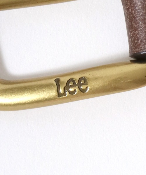 Lee（リー）の「Lee/リー Leather Narrow Belt/30mm 牛革 スクエアバックル レザーベルト/レディース メンズ（ベルト・メンズ・ブラウン/ブラック/ダークブラウン・FREE）」の17枚目の写真