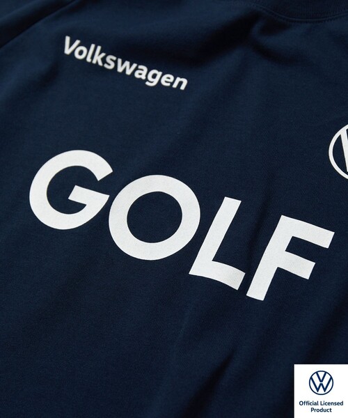 FREAK'S STORE（フリークスストア）の「限定展開 Volkswagen×FREAK'S STORE/フォルクスワーゲン 別注 ビッグシルエット ゲームシャツ クルーネックTEE/GOLF（Tシャツ/カットソー・メンズ・ブラック/ホワイト/オフホワイト/ネイビー・MEDIUM/SMALL/LARGE）」の16枚目の写真
