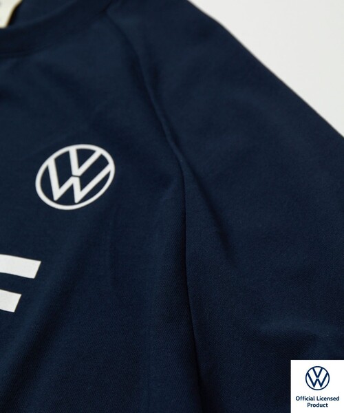 FREAK'S STORE（フリークスストア）の「限定展開 Volkswagen×FREAK'S STORE/フォルクスワーゲン 別注 ビッグシルエット ゲームシャツ クルーネックTEE/GOLF（Tシャツ/カットソー・メンズ・ブラック/ホワイト/オフホワイト/ネイビー・MEDIUM/SMALL/LARGE）」の18枚目の写真