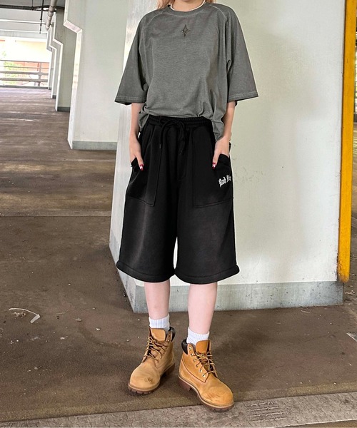 sedacle（セダクル）の「2wayブリーチ加工スウェットパンツ（スウェットパンツ・メンズ・ブラック/杢グレー・LARGE/MEDIUM/SMALL）」の11枚目の写真