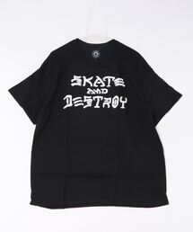 【THRASHER】スケートアンドデストロイ ロゴ Tシャツ 311003