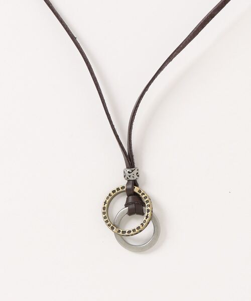 MUTURA（ムツラ）の「レザーネックレス（ネックレス・メンズ・ブラック系1/ブラック系2/ブラック系3/ブラウン系1/ブラウン系2/ブラウン系3/ブラック系4/ブラウン系4/ブラック系5/ブラウン系5・ONE SIZE）」の14枚目の写真
