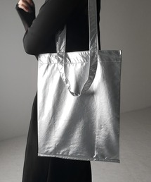※※【 ２color 】ソフトレザースクエアショルダートートバッグ ／ soft leather square shoulder tote bag