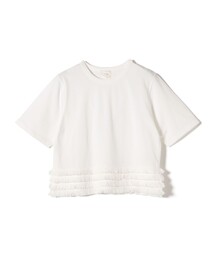 0 x ones:〈手洗い可能〉フリンジ TEE