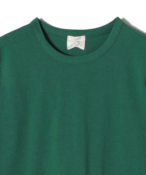 SHIPS(シップス)の「0 x ones:〈手洗い可能〉フリンジ TEE(Tシャツ/カットソー・レディース・オフホワイト/ダークグレー/グリーン・ONE SIZE)」の7枚目の写真