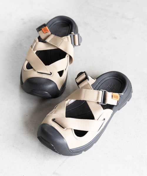 UNIVERSAL OVERALL(ユニバーサルオーバーオール)の「【UNIVERSAL OVERALL】ワークサンダルUO31(サンダル・メンズ・カーキ/ブラック/ベージュ・5/9/8/6)」の1枚目の写真