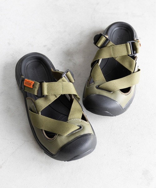 UNIVERSAL OVERALL(ユニバーサルオーバーオール)の「【UNIVERSAL OVERALL】ワークサンダルUO31(サンダル・メンズ・カーキ/ブラック/ベージュ・5/9/8/6)」の3枚目の写真