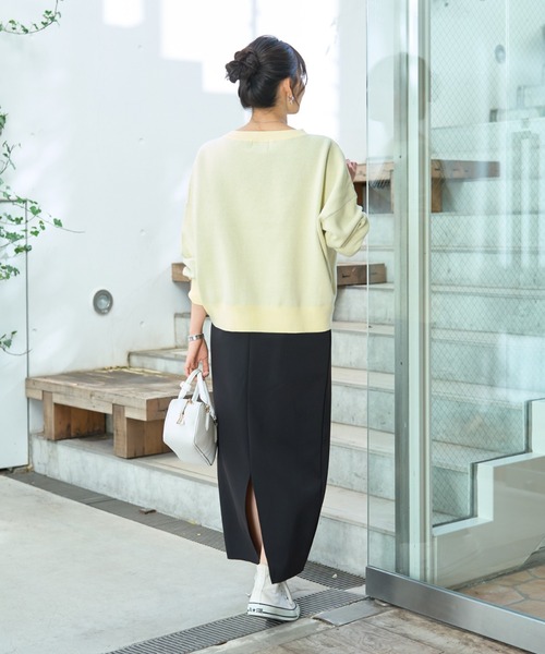 セール】【4サイズ展開】ストレッチダンボールタイトスカート