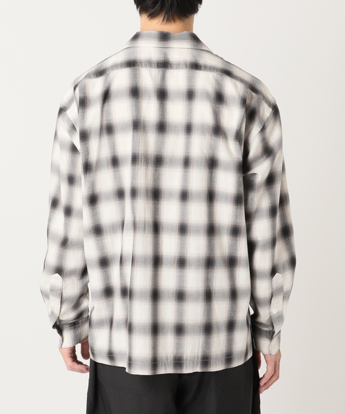 セール】J.S.Homestead / Stead OMBRE OPEN SHIRT（シャツ/ブラウス