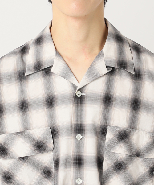 トップス J.S STEAD SD LIGHT WOOL OMBRE SHIRT JOURNAL STANDARD J.S HOMESTEAD（ジャーナルスタンダードホーム