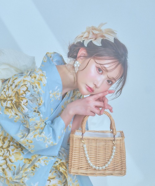 sugar シュガー　浴衣セット 浴衣3点セット（浴衣・帯・下駄）（浴衣）｜sugar nine