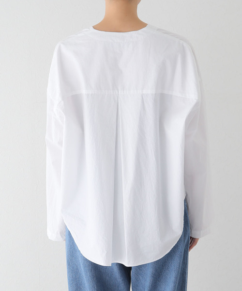 JOURNAL STANDARD LUXE(ジャーナルスタンダード ラックス)の「【JULY】シャツ(シャツ/ブラウス・レディース・ホワイト/サックスブルー・FREE)」の14枚目の写真