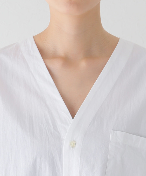 JOURNAL STANDARD LUXE(ジャーナルスタンダード ラックス)の「【JULY】シャツ(シャツ/ブラウス・レディース・ホワイト/サックスブルー・FREE)」の15枚目の写真