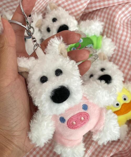 WEGO/わんこぬいぐるみキーホルダー（キーホルダー）｜WEGO（ウィゴー