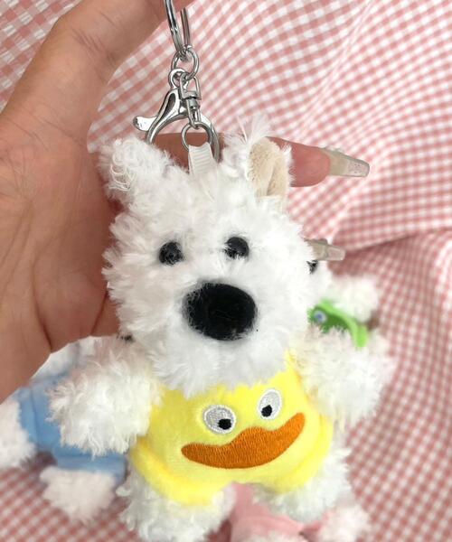 セール】WEGO/わんこぬいぐるみキーホルダー（キーホルダー）｜WEGO