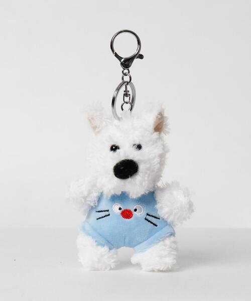 WEGO(ウィゴー)の「WEGO/わんこぬいぐるみキーホルダー(キーホルダー・レディース・ブルー/ピンク/イエロー/グリーン・FREE)」の8枚目の写真
