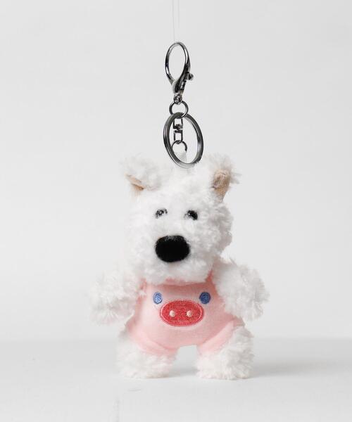 WEGO(ウィゴー)の「WEGO/わんこぬいぐるみキーホルダー(キーホルダー・レディース・ブルー/ピンク/イエロー/グリーン・FREE)」の9枚目の写真