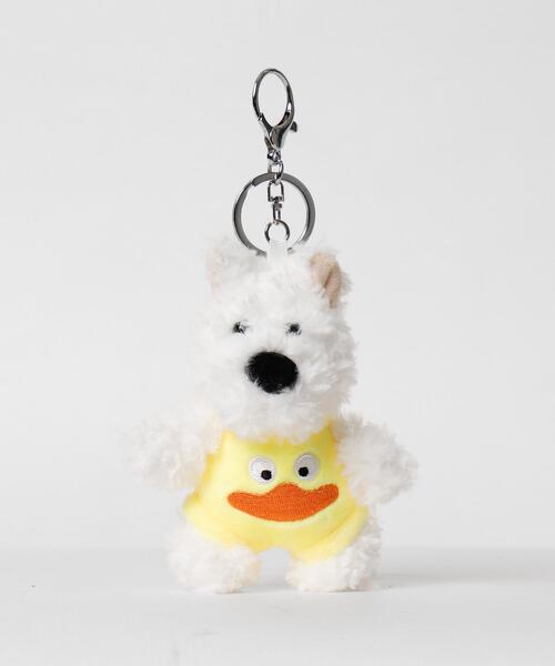 WEGO(ウィゴー)の「WEGO/わんこぬいぐるみキーホルダー(キーホルダー・レディース・ブルー/ピンク/イエロー/グリーン・FREE)」の10枚目の写真