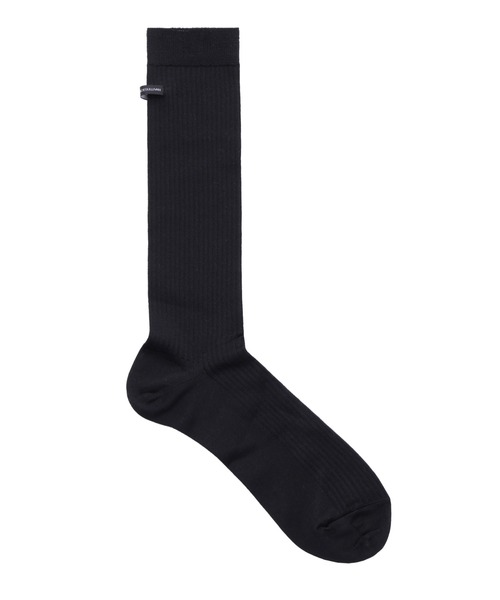 JOHN LAWRENCE SULLIVAN（ジョンローレンスサリバン）の「RIB HI SOCKS（ソックス/靴下・メンズ・ブラック/グレー/ホワイト/ボルドー・ONE SIZE）」の2枚目の写真